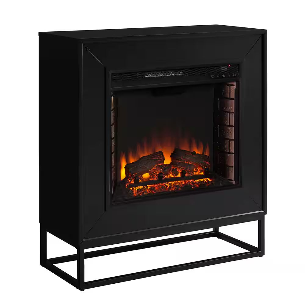Celesta 33 In. Electric Fireplace in Black