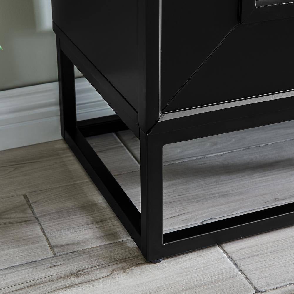 Celesta 33 In. Electric Fireplace in Black