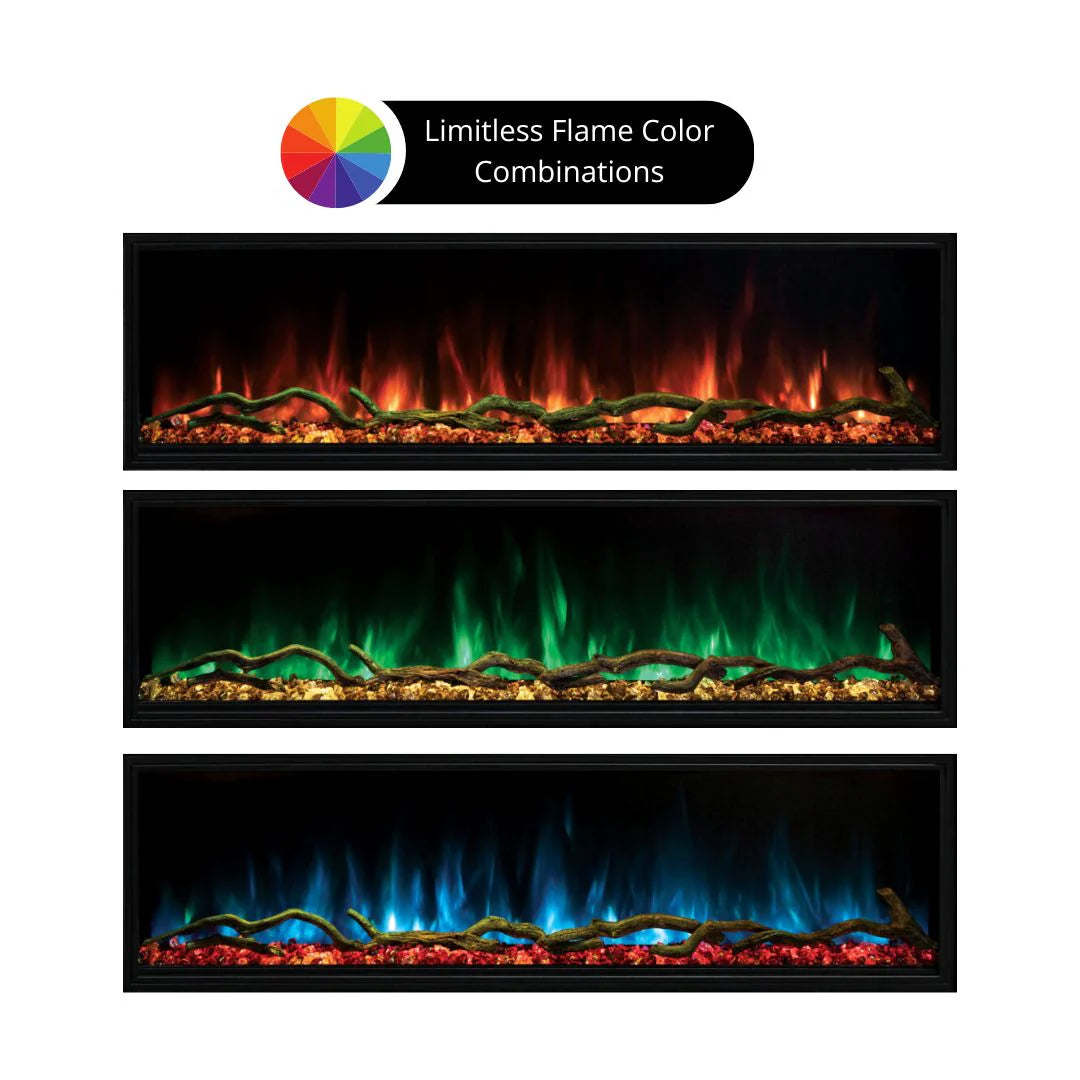 Landscape Pro Slim Built-In Electric Fireplace