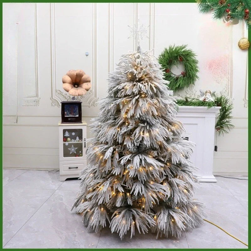 Artificial Christmas Tree with Multi-Colored Lights Bodied Xmas Tree for Holiday Home Adornment Festival Decor Xmas Party Decor