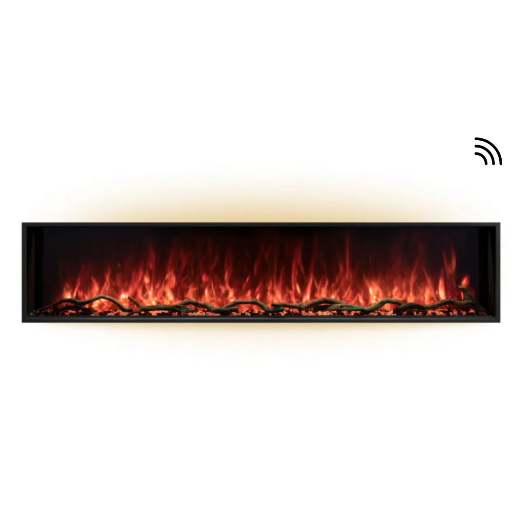 Landscape Pro Slim Built-In Electric Fireplace
