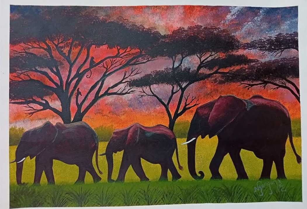 Kennedy Nganga - Crossing the Savannah 5