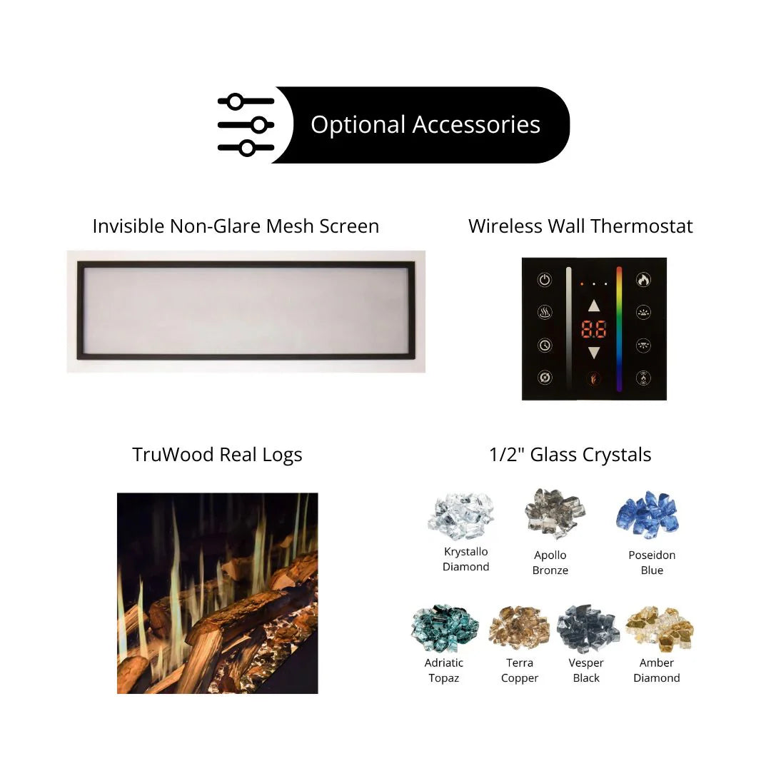 Landscape Pro Slim Built-In Electric Fireplace