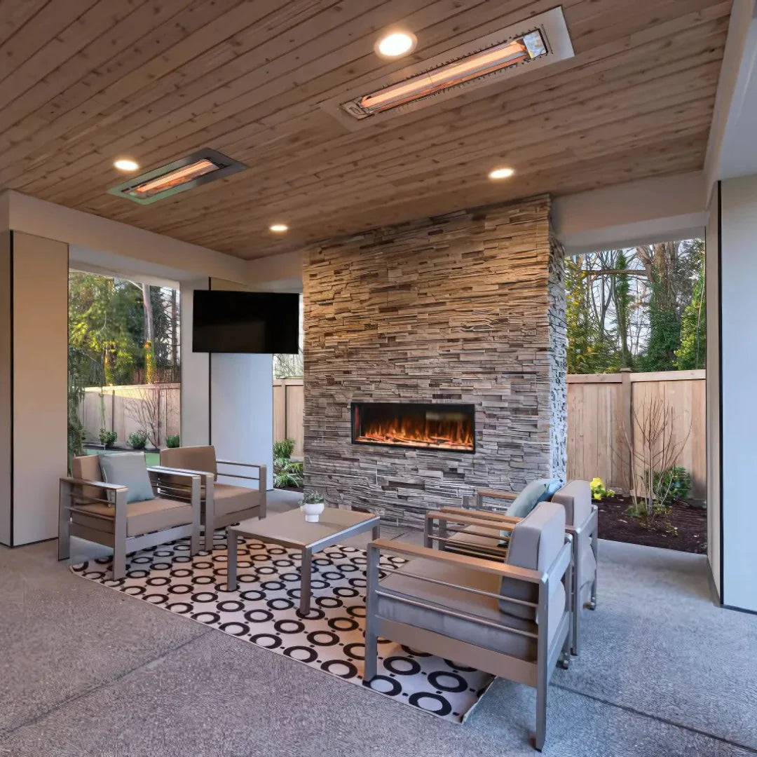 Landscape Pro Slim Built-In Electric Fireplace