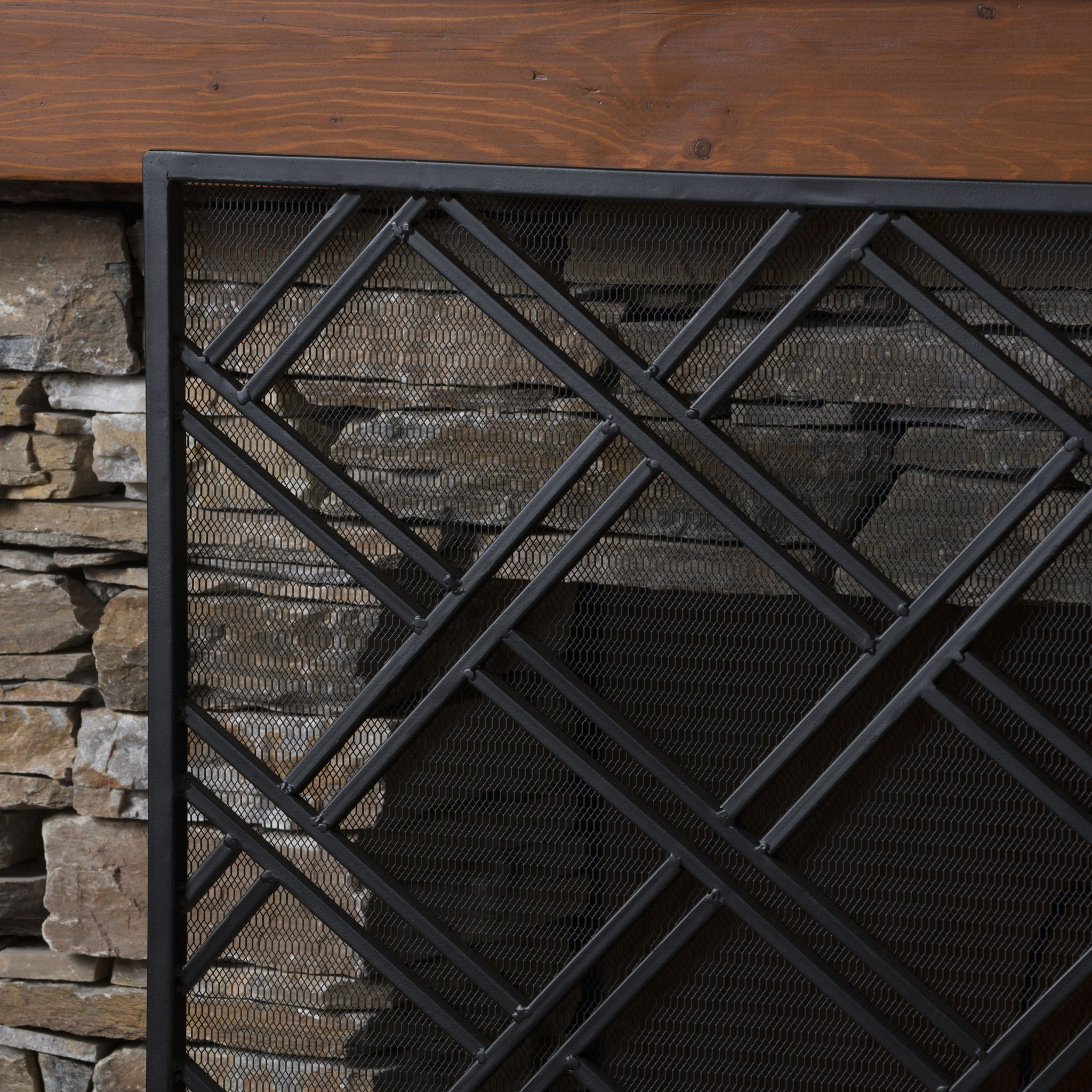 Elegant Design Fire Screen Protective Barrier
